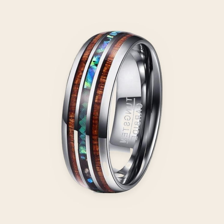 Bague en bois Double – The Wood Stock