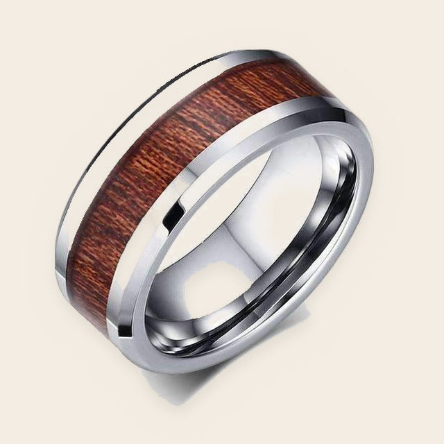 Bague en bois Naturel – The Wood Stock