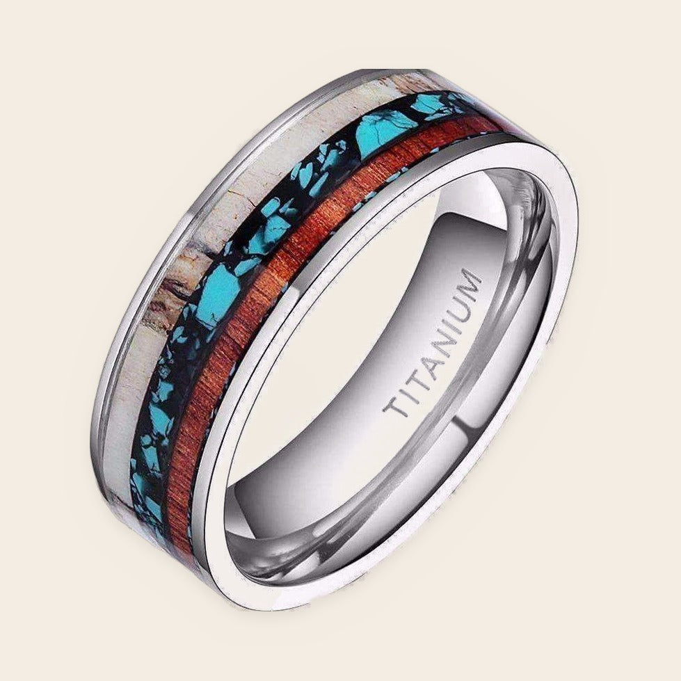 Bague en bois TriColor – The Wood Stock