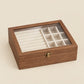 Boîte à Bagues et Bijoux en Bois 9 Cases - Altis, fermée