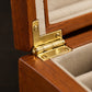 Boîte à Bijoux en Bois 24 Compartiments - Noria, détail de la fermeture