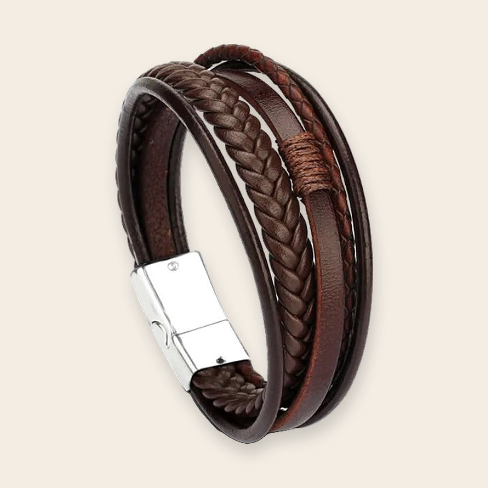 Bracelet cuir Trio – The Wood Stock