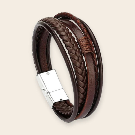Bracelet cuir Trio – The Wood Stock