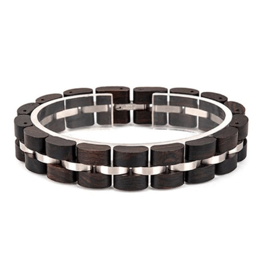 Bracelet en bois femme - Black - The Wood Stock