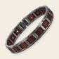 Bracelet magnétique bois Crossed Acajou – The Wood Stock