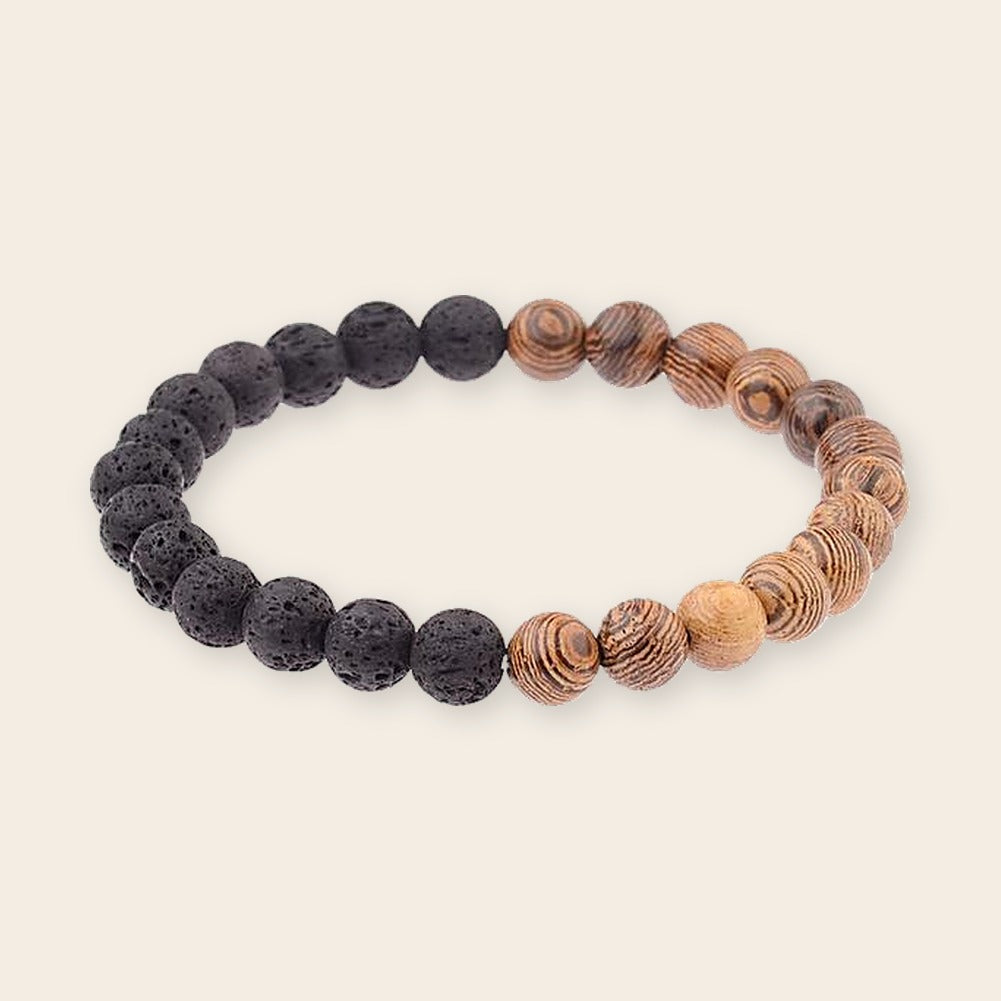 Bracelet mala Lava – The Wood Stock