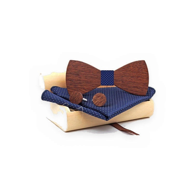 Cadeau Coffret Noeud Papillon Bois
