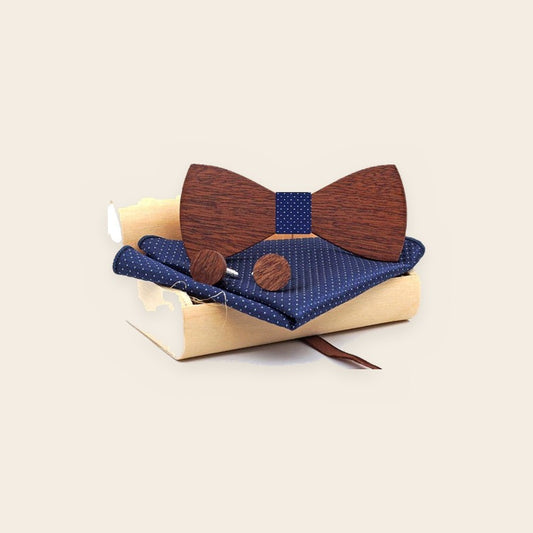 Cadeau Coffret Noeud Papillon Bois – The Wood Stock