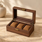 Coffret Montre en Bois de Noyer 3 Montres - Tornal, en ambiance