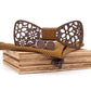 Coffret Noeud Papillon Bois - Fleur - The Wood Stock