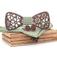 Coffret Noeud Papillon Bois - Fleur - The Wood Stock