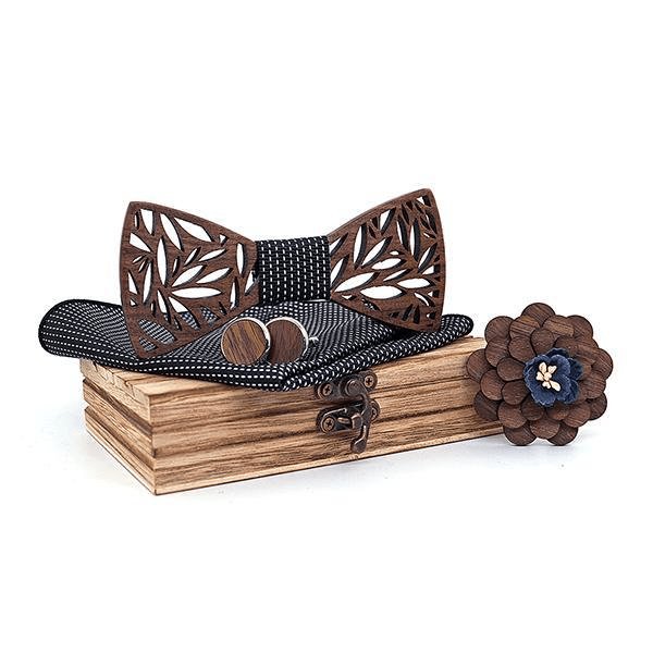 Coffret Noeud Papillon Bois - Forest - The Wood Stock
