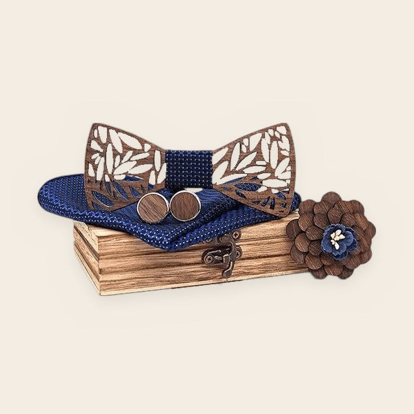 Coffret noeud papillon bois Forest – The Wood Stock
