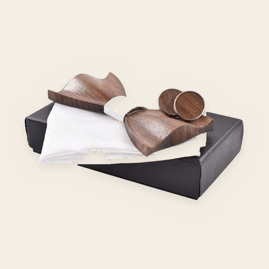 Coffret noeud papillon bois Kaga – The Wood Stock