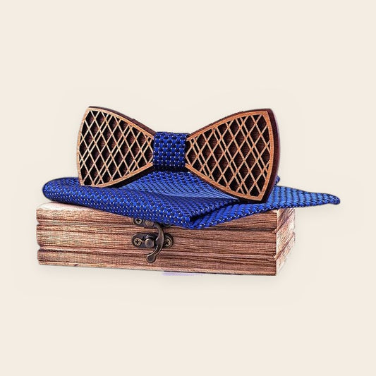 Coffret noeud papillon bois mariage Bee – The Wood Stock