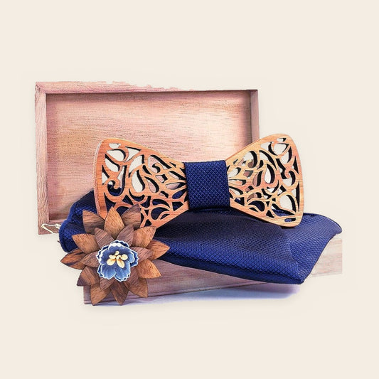 Coffret noeud papillon bois mariage Koï – The Wood Stock