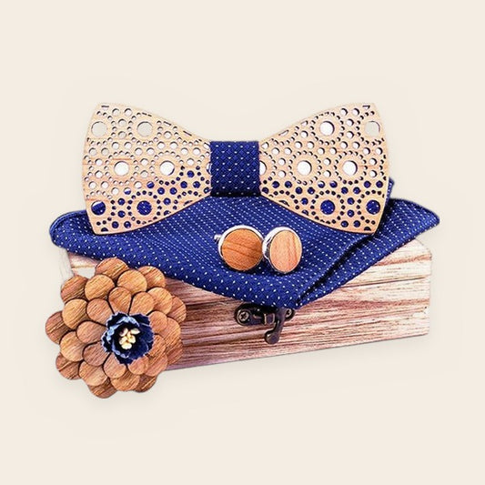 Coffret noeud papillon bois mariage Sewing – The Wood Stock