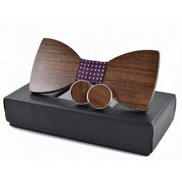 Coffret Noeud Papillon Bois - Nuda - The Wood Stock