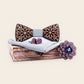 Coffret noeud papillon bois Relief Fleuri – The Wood Stock
