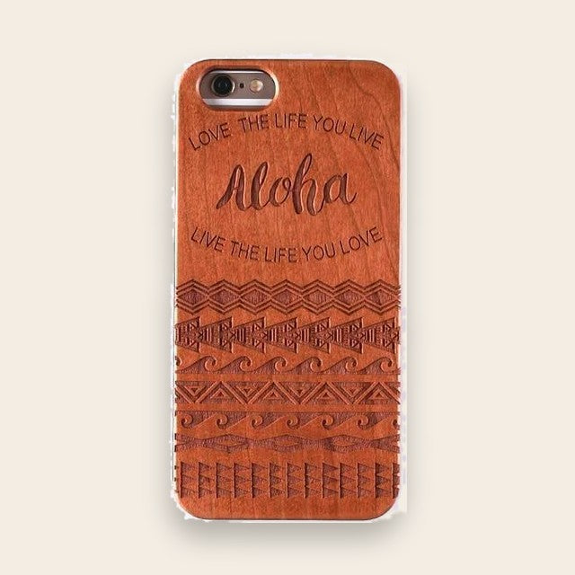 Coque en bois Aloha – The Wood Stock
