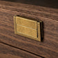 Grande Boîte à Montres en Bois de Noyer 24 Montres - Baltus, détail de la fermeture