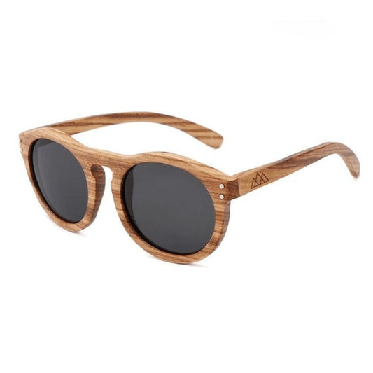 Lunette Bois Homme - Falcon Gris Sombre - The Wood Stock