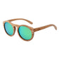 Lunette Bois Homme - Falcon Vert - The Wood Stock