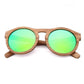 Lunette Bois Homme - Falcon Vert - The Wood Stock