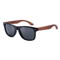 Lunettes en Bois Wayfarer - Acajou Noir