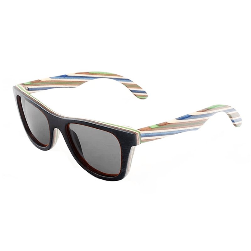 Lunette Monture Bois - Wayfarer Bi-Color - The Wood Stock