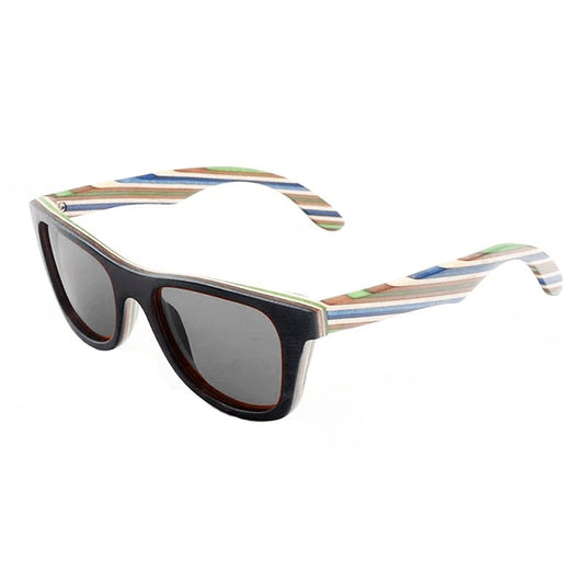 Lunette Monture Bois - Wayfarer Bi-Color - The Wood Stock
