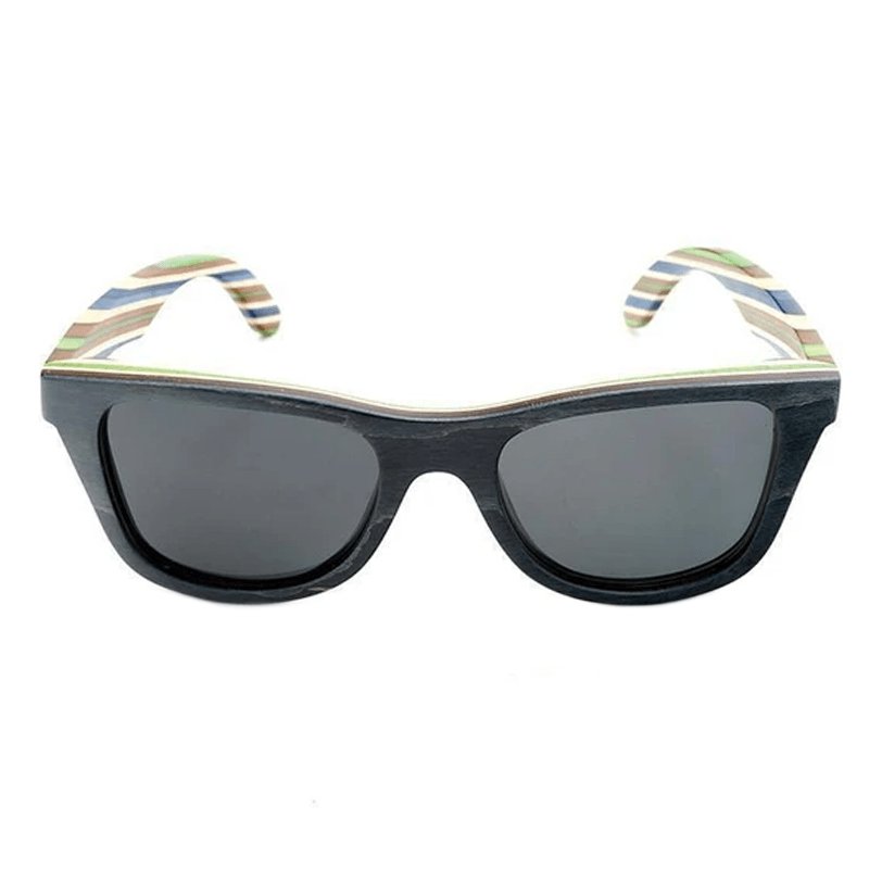 Lunette Monture Bois - Wayfarer Bi-Color - The Wood Stock