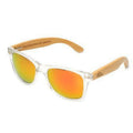 Lunettes en Bois Wayfarer - Sky Orange