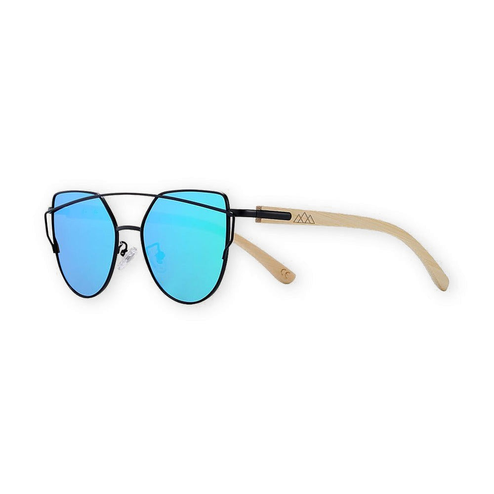 Lunettes en Bois Aviateur