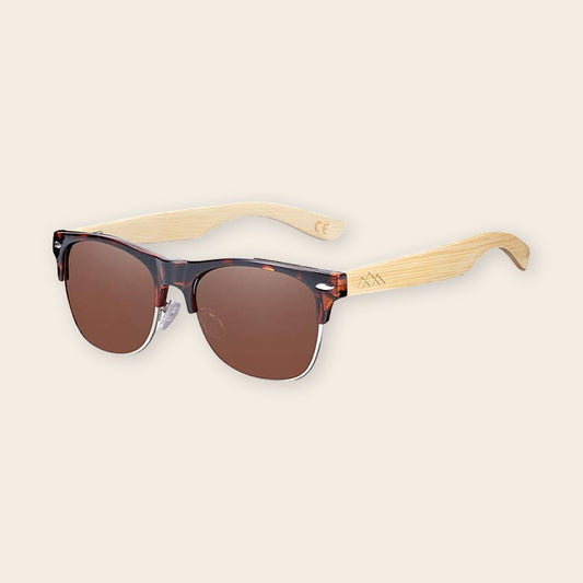 Lunettes en bois clubmaster Ricky Brun – The Wood Stock