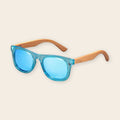 Lunettes en bois Enfant - Play Blue
