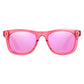 Lunettes en bois enfant Play Pink, vue 2 sur fond blanc