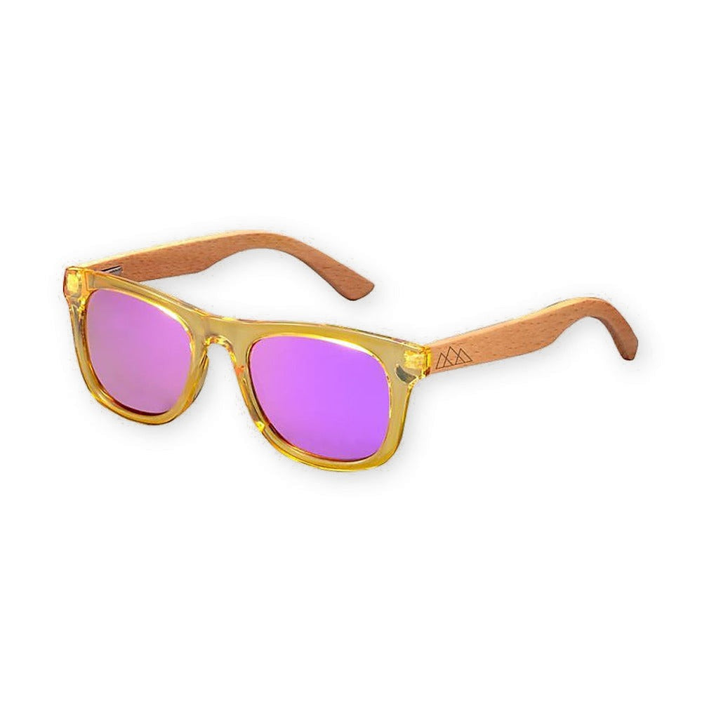 Lunettes en bois Enfant - Play Purple