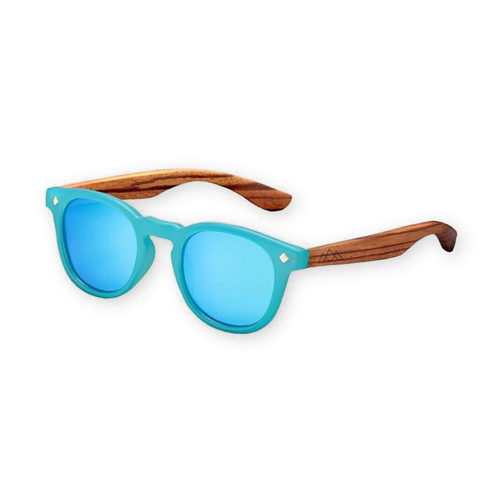 Lunettes en bois Enfant - Summer Blue