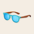 Lunettes en bois Enfant - Summer Blue