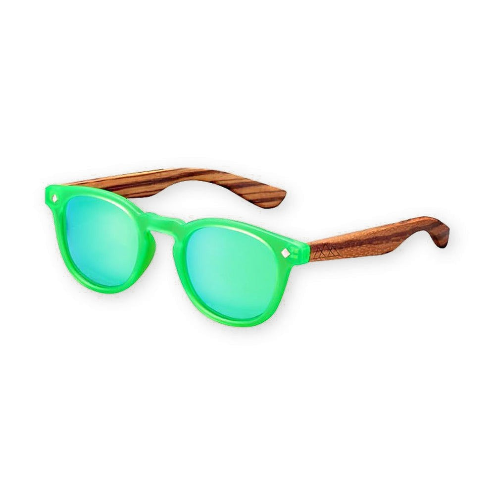 Lunettes en bois Enfant - Summer Green