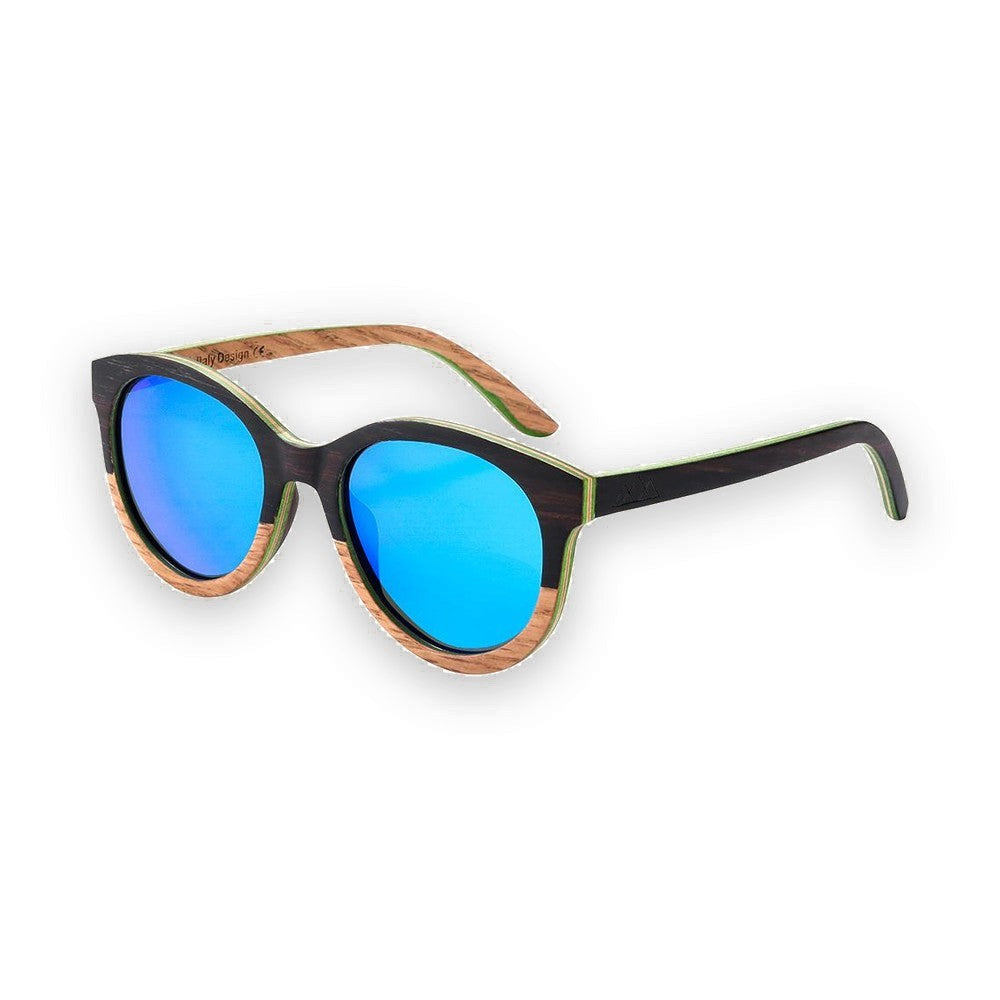 Lunettes en Bois Femme - Riviera Bleu