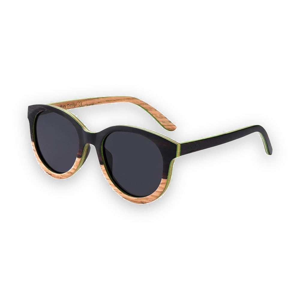 Lunettes en Bois Femme - Riviera Noir