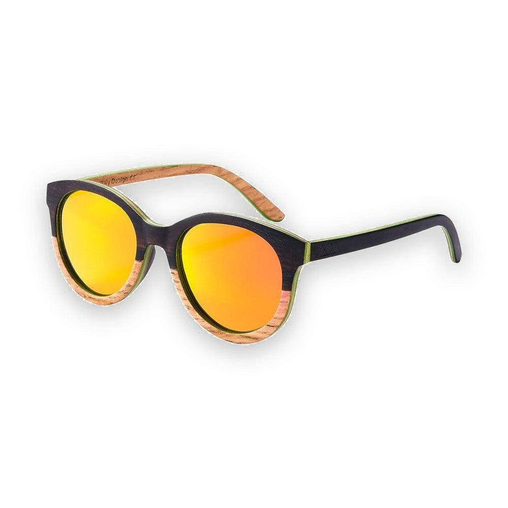 Lunettes en Bois Femme - Riviera Orange