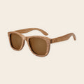 Lunettes en bois - Olivier Marron