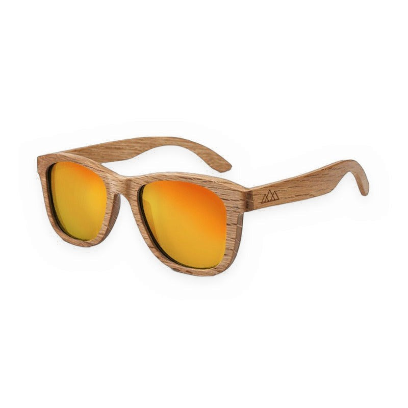 Lunettes en Bois - Olivier Orange