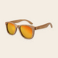 Lunettes en bois - Olivier Orange