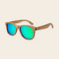 Lunettes en bois Olivier Vert – The Wood Stock