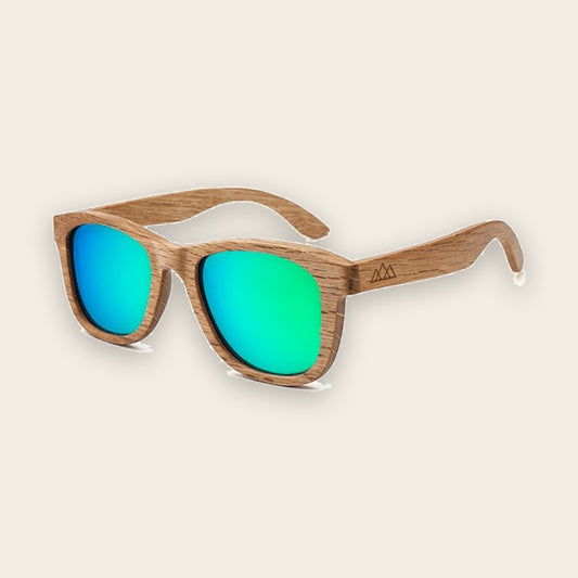 Lunettes en bois Olivier Vert – The Wood Stock