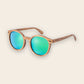 Lunettes en bois pantos Koa Vert – The Wood Stock